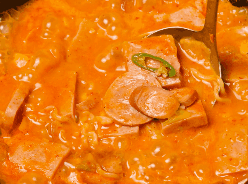 레이먼킴 인생 부대찌개, 쌀쌀한 저녁에 딱 좋은 간편 한 끼였어요 3