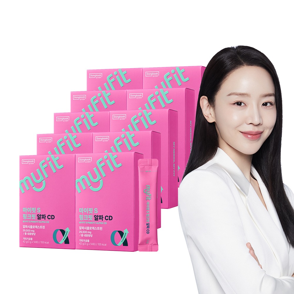 동국제약 마이핏 알파CD 분말, 파인애플맛, 42g, 10개