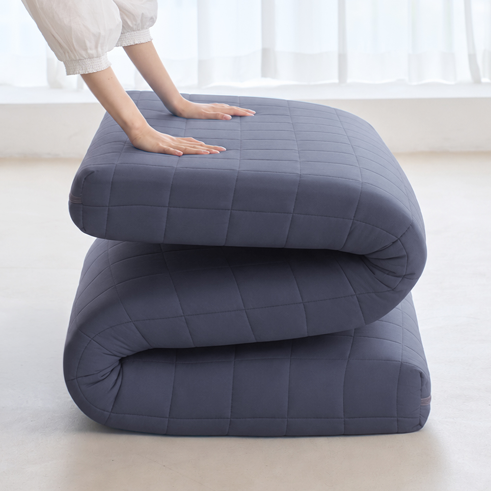 몽스홈 7존 토퍼 매트리스, 다크그레이, 슈퍼싱글, 14cm