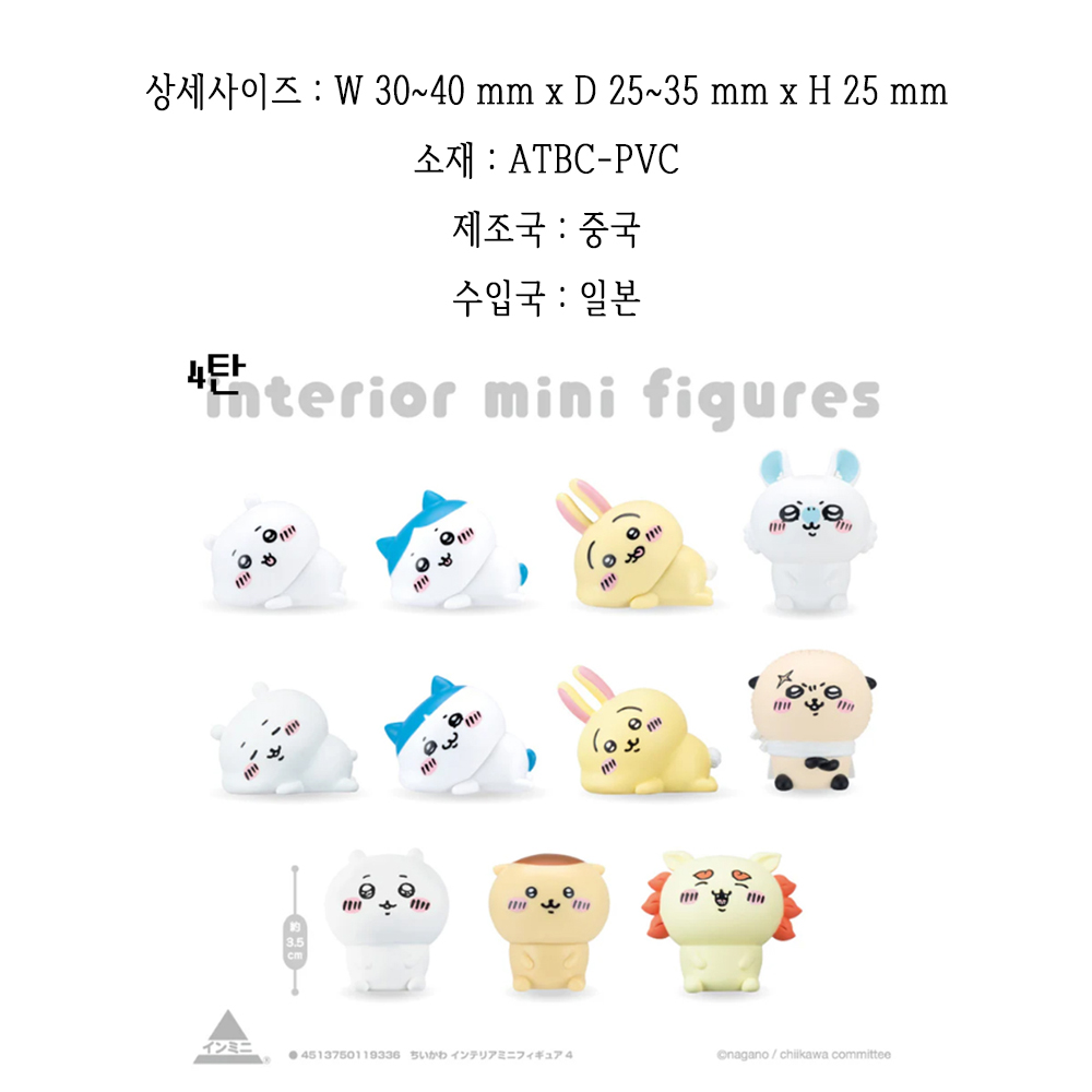 치이카와 인테리어 미니 피규어 4탄, 7번 랏코, 1개 상세 이미지 2