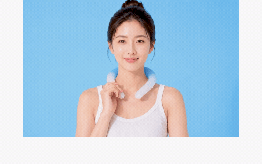 일감생활 프리미엄 아이스 넥쿨러, 블루, L, 1개
