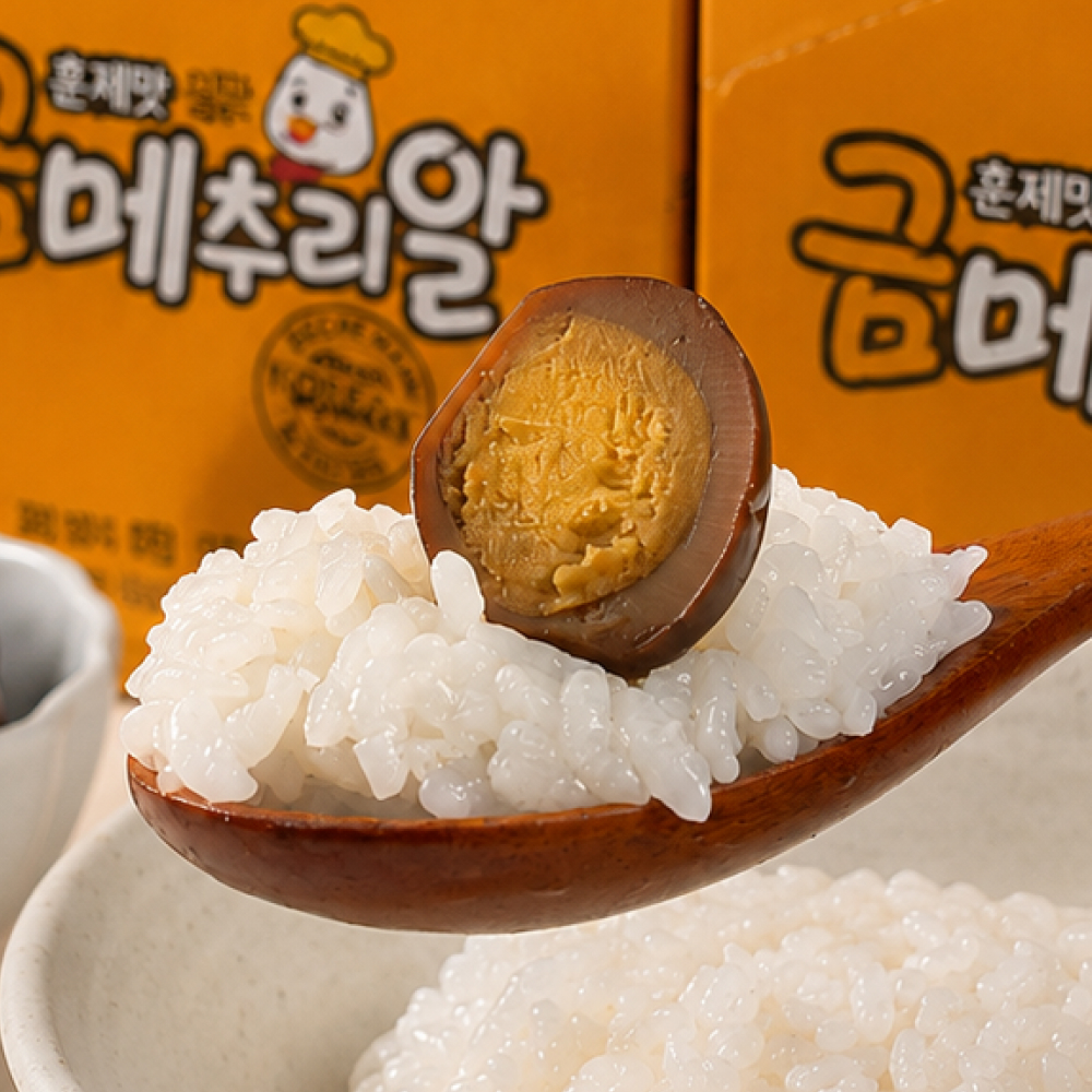 맛꾼 무항생제 금메추리알, 훈제맛, 25g, 10개 상품 이미지 3