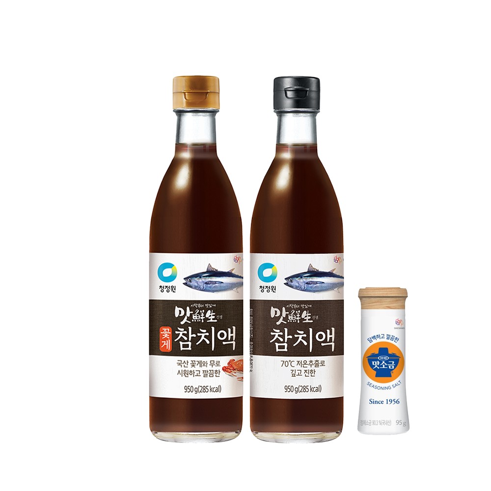 청정원 맛선생 참치액, 950g, 1개 + 꽃게참치액, 950g, 1개 + 맛소금, 95g, 1개 가격 추이 청정원 맛선생 참치액, 950g, 1개 + 꽃게참치액, 950g, 1개 + 맛소금, 95g, 1개 - 최저가 13,960원