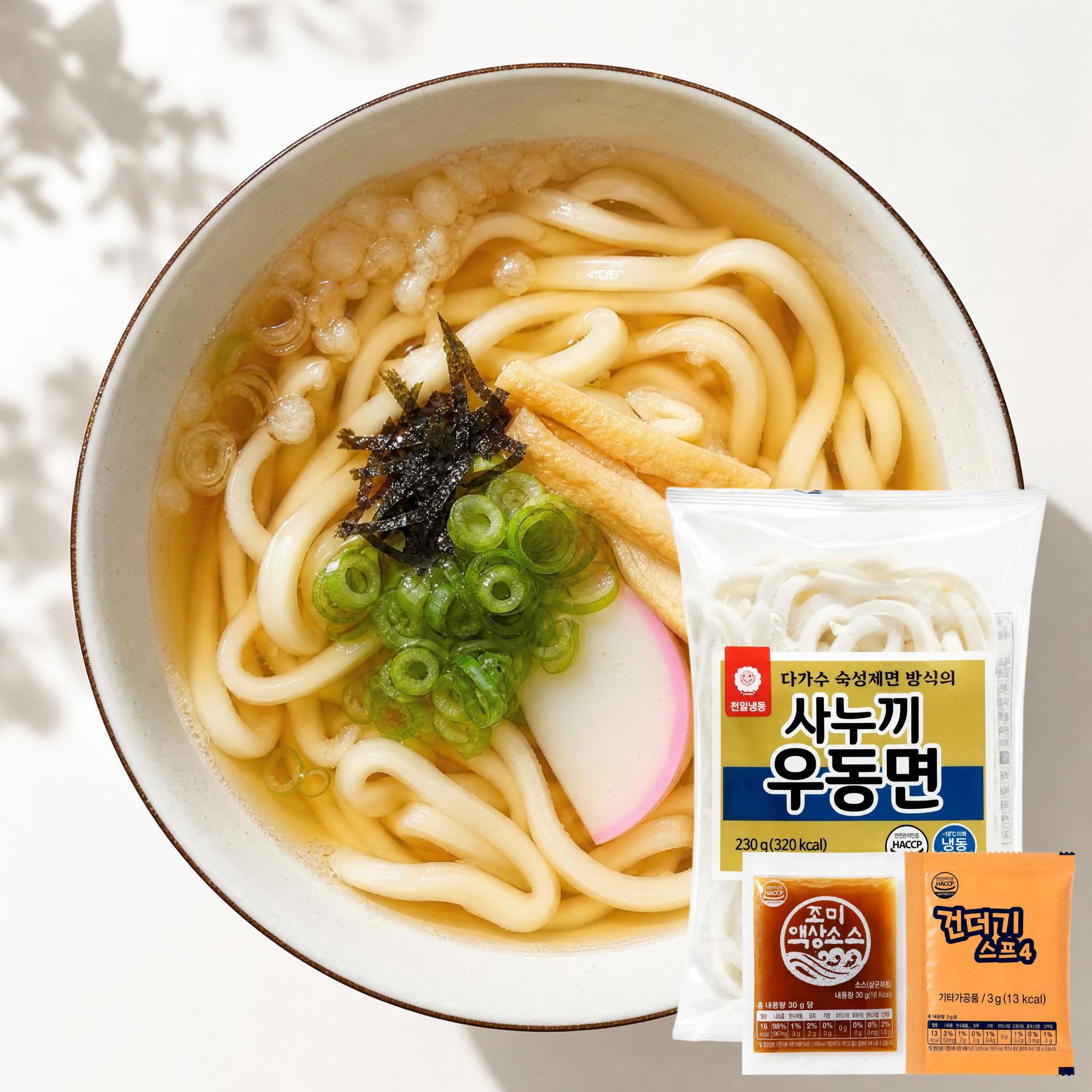 천일식품 사누끼 냉동우동 세트, 230g, 10세트