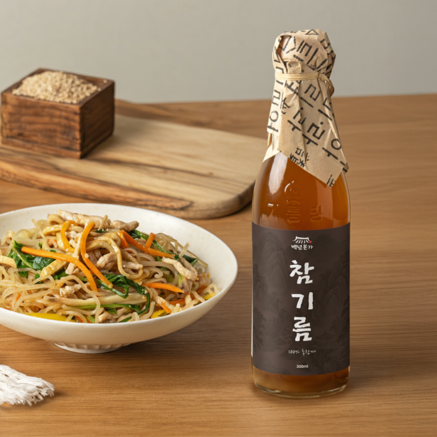 백년본가 참기름, 350ml, 4개 상품 이미지 10