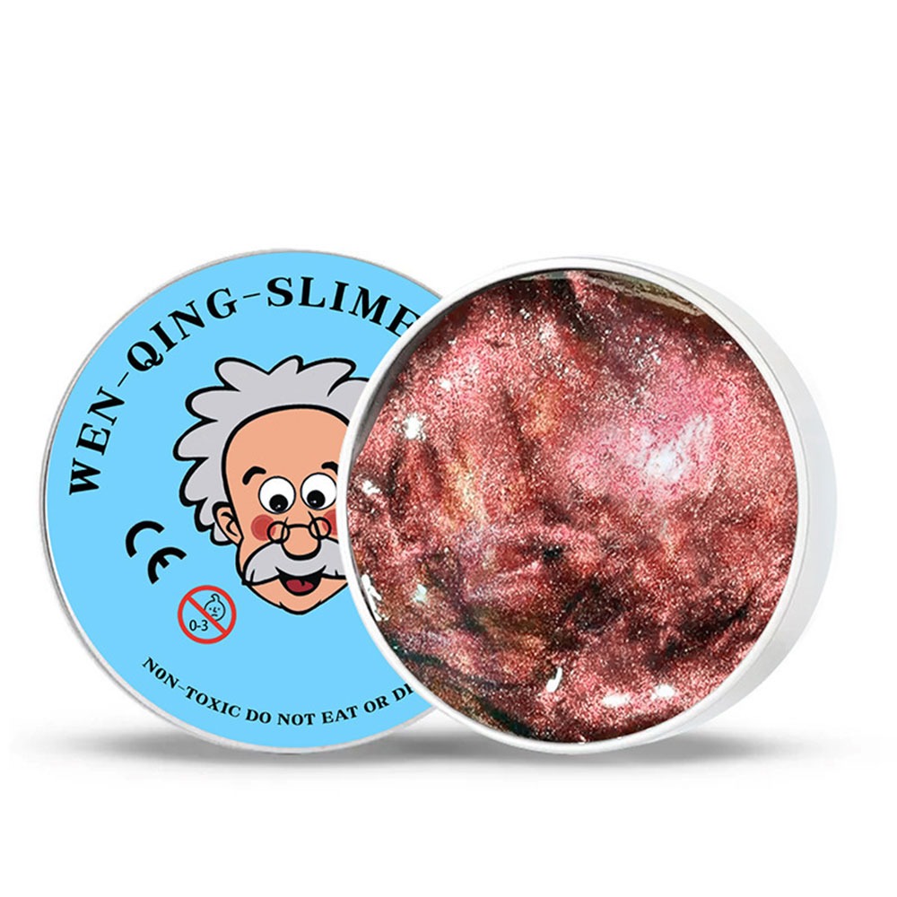 오브제 오디네르 박사 퍼티 닥터 유리 슬라임, 카멜레온 루비레드, 80g, 1개