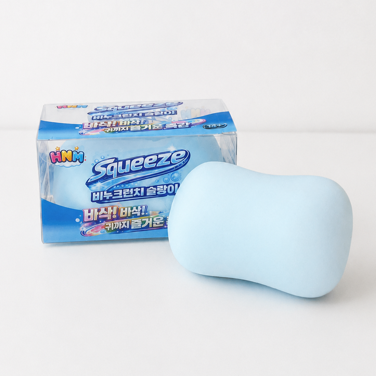 스트레스 해소 비누 크런치 슬랑이 말랑이, 화이트, 70g, 1개 상품 이미지 5
