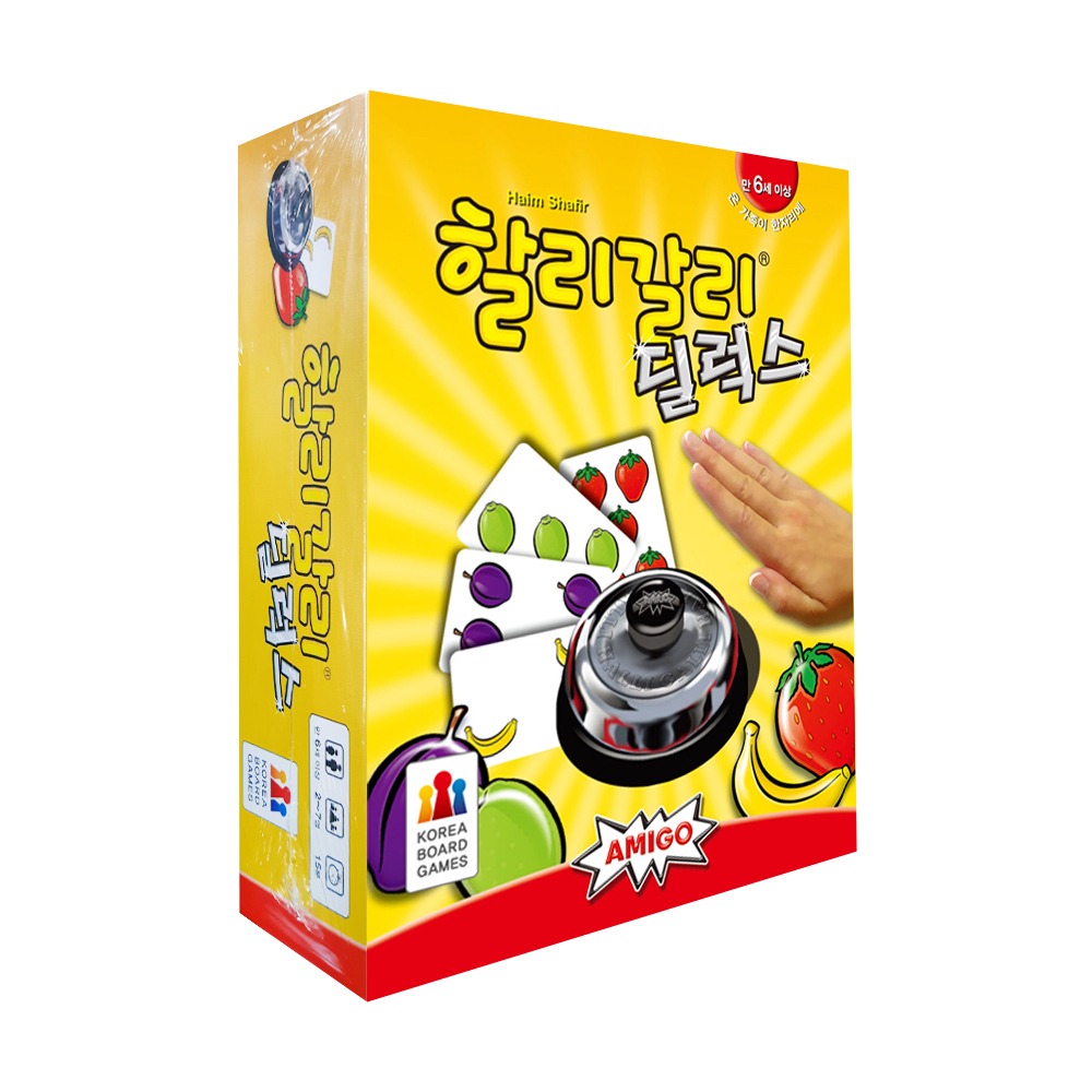 할리갈리 딜럭스 보드게임, 혼합색상, 1개