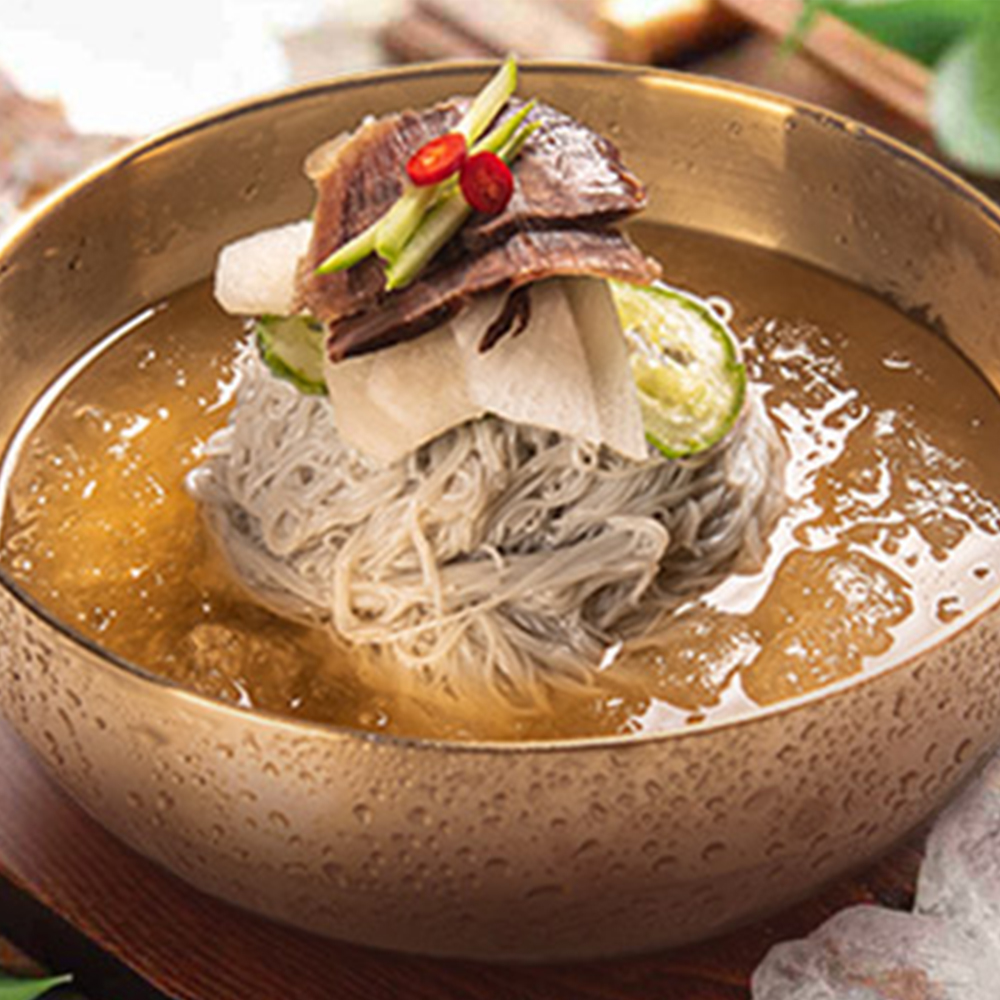 순수본가 야심찬 냉면, 면사리, 2kg + 냉면육수, 320g, 10봉, 1세트