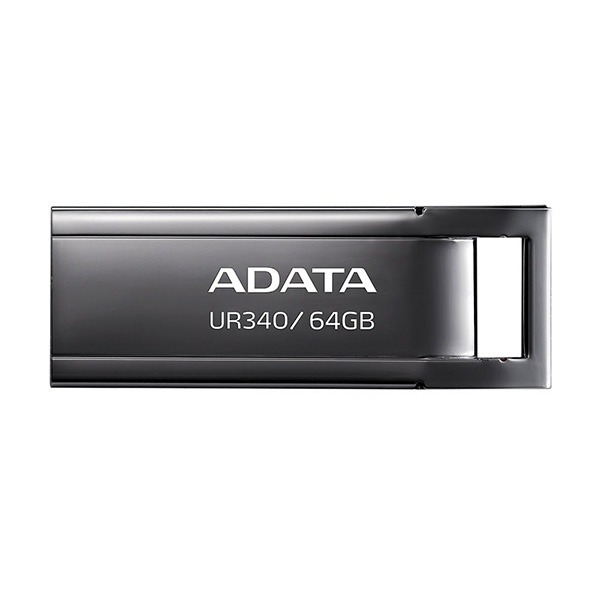 ADATA USB 메모리 UR340, 64GB, 블랙, 1개