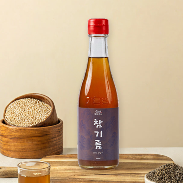 백년본가 통참깨 저온압착 옛날 방앗간 참기름, 350ml, 1개 상품 이미지 1