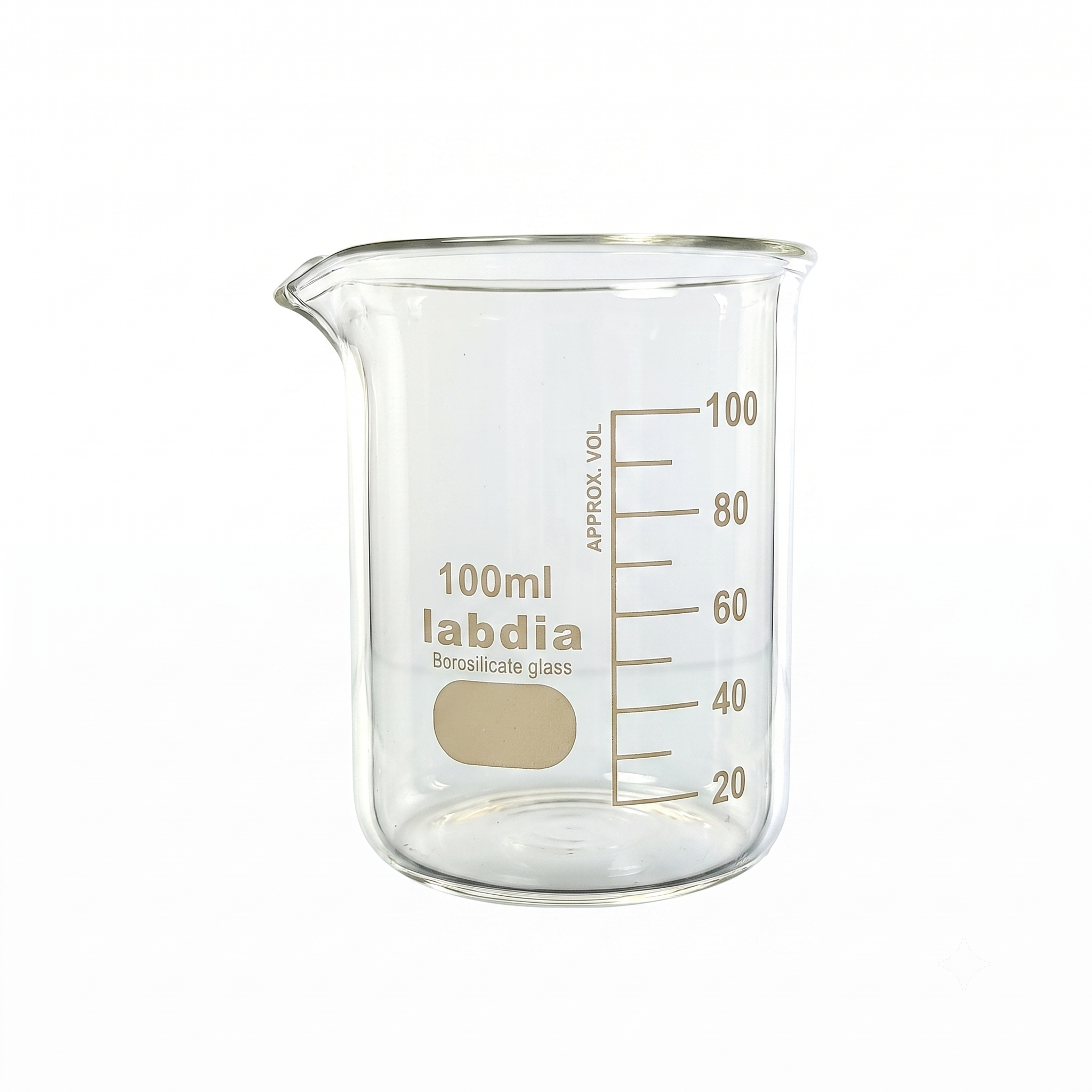 유리 비이커, 500ml, 1개