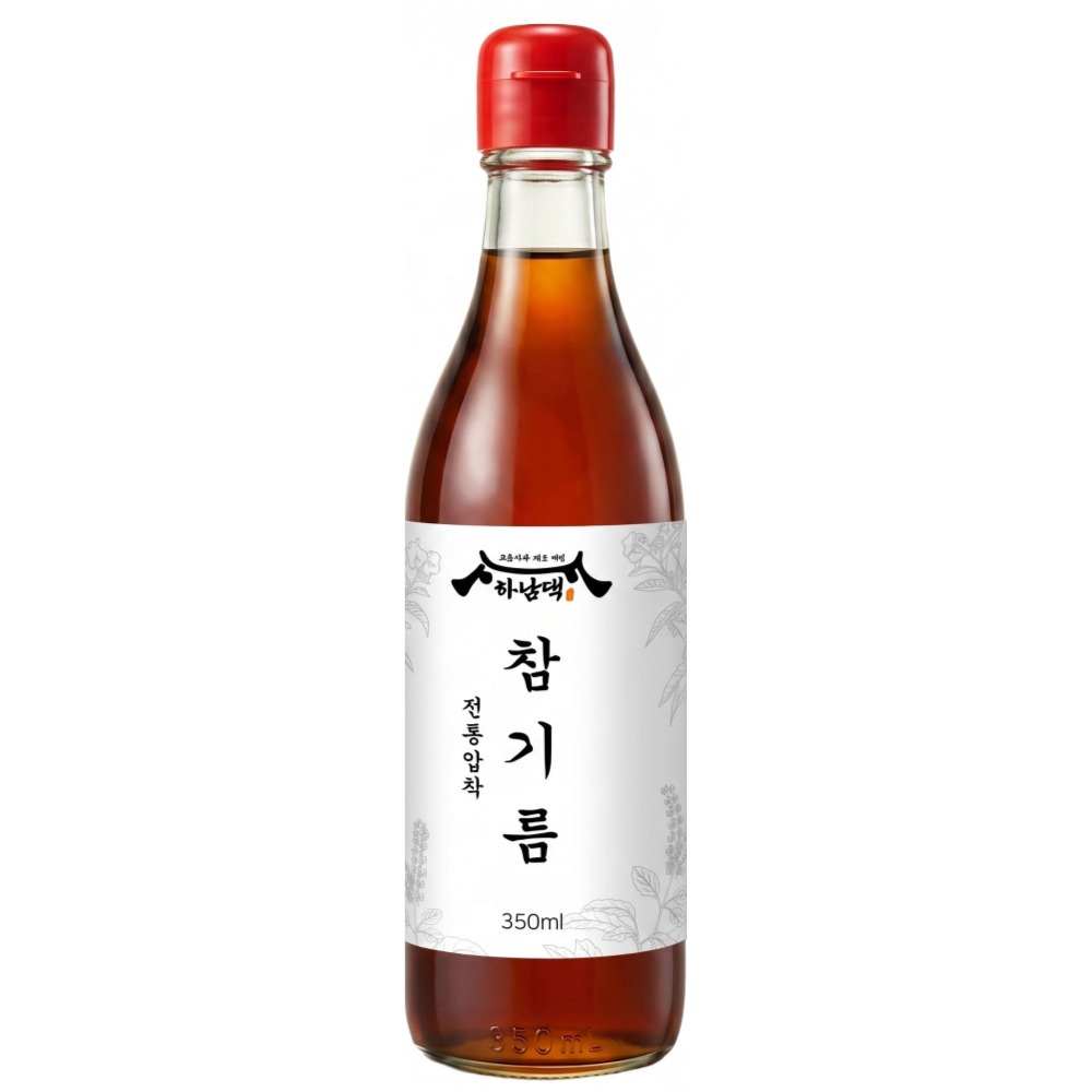 하남댁 전통 참기름, 350ml, 1병