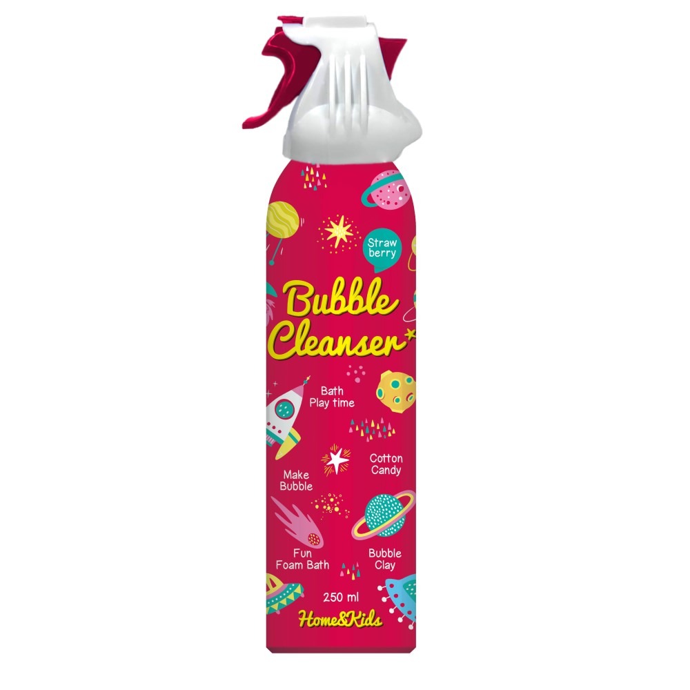홈앤키즈 버블클렌저, 딸기, 250ml, 1개