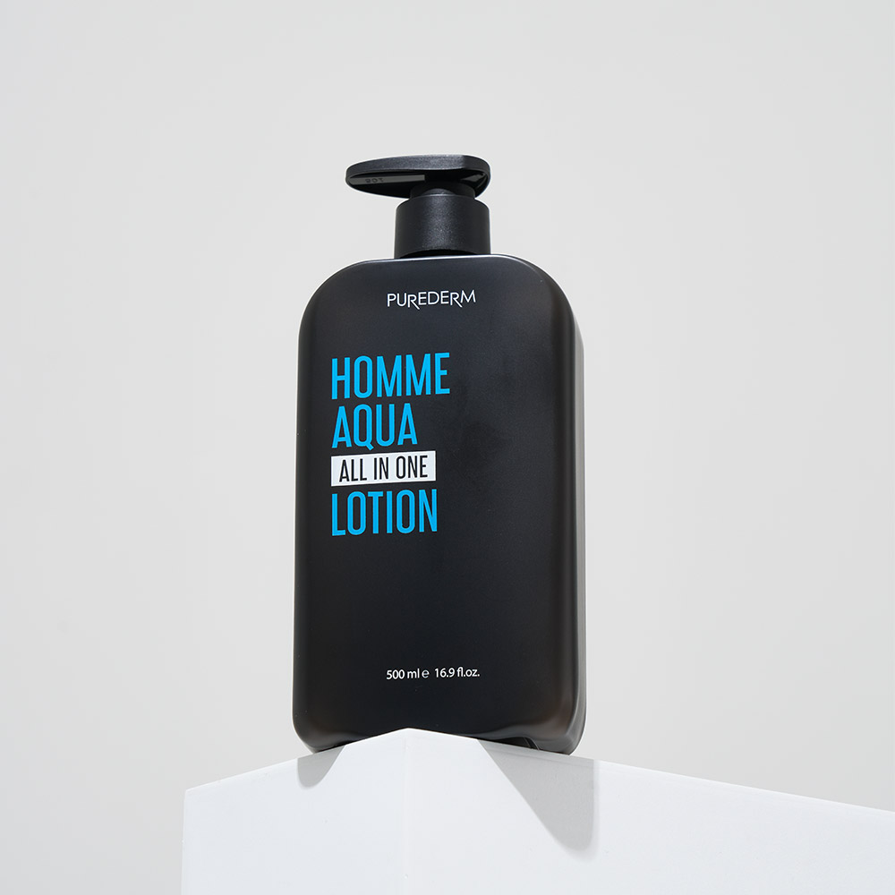 퓨어덤 옴므 아쿠아 올인원 로션, 500ml, 1개