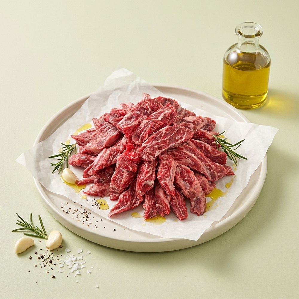 [토스쇼핑] 파파네정육점 손질 소갈비살, 미국산, 200g, 5개