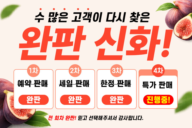 꿀팜즈 산지직송 초고당도 영암 무화과, 500g, 1박스 상세 이미지 3