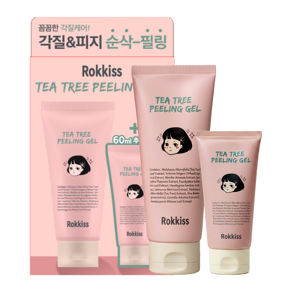 록키스 티트리 필링젤 기획 세트, 180ml, 1세트