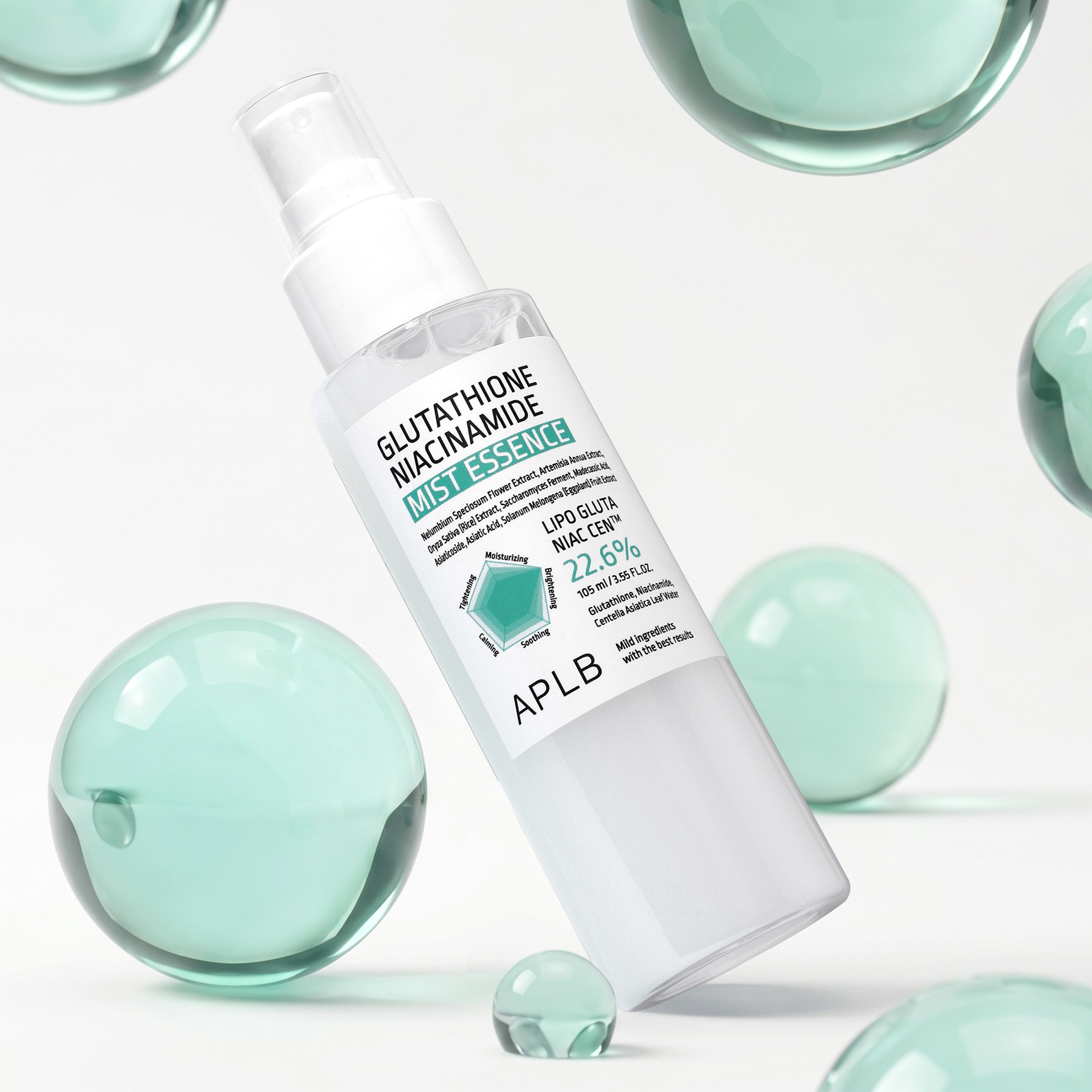 APLB 글루타치온 나이아신아마이드 미스트 에센스, 105ml, 1개