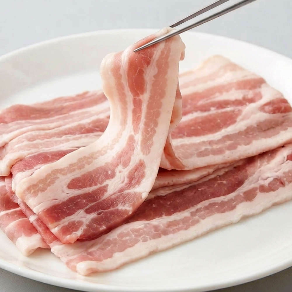 국내산 한돈 냉동 대패삼겹살, 400g, 2개