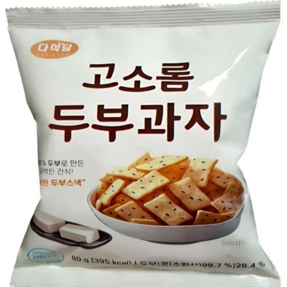 다식담 고소롬 두부과자, 80g, 14개 토스쇼핑 특가