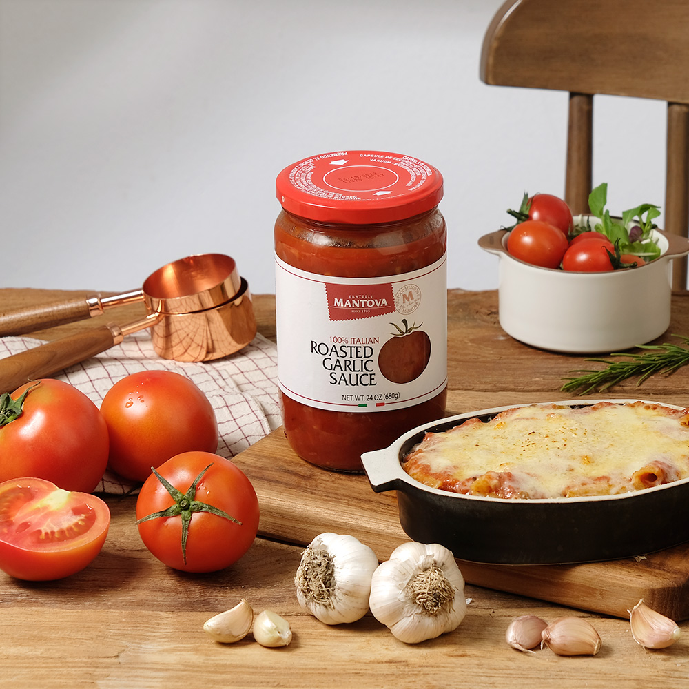 만토바 로스티드 갈릭 토마토 소스, 680g, 1개 상세 이미지 2