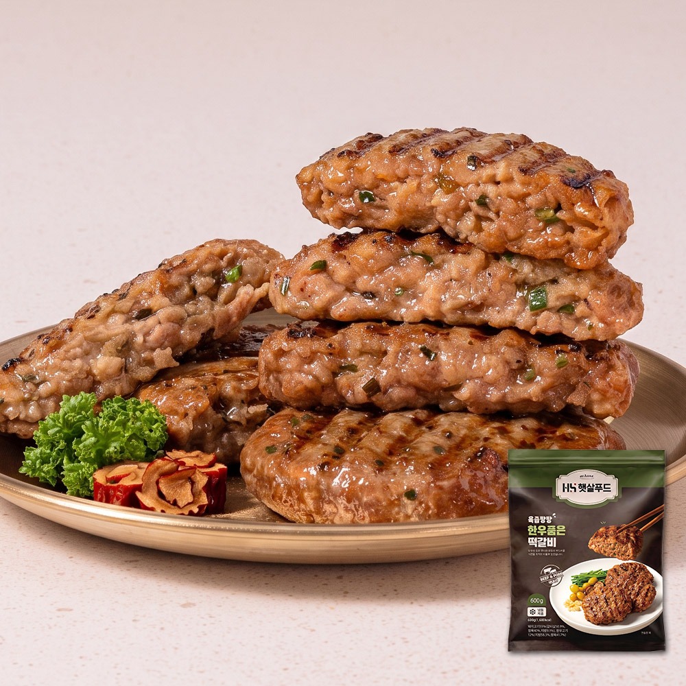 햇살푸드 한우품은 떡갈비, 600g, 1개 토스쇼핑 특가