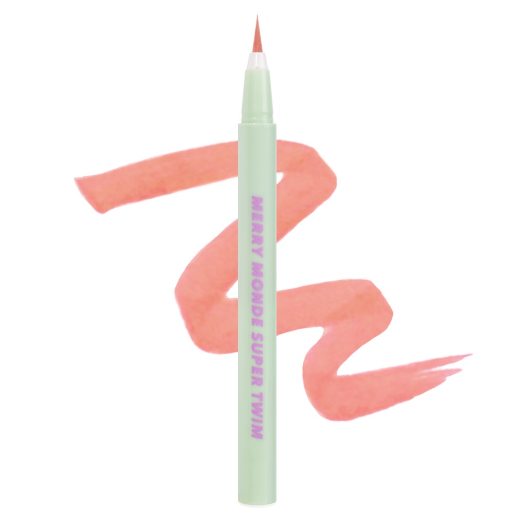 메리몽드 슈퍼 트임 펜 아이라이너, 07 피치트임, 0.5g, 1개