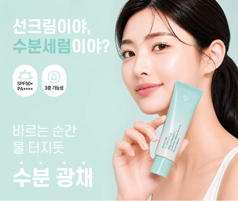 닮 모이스처 자외선 선세럼, 50ml, 2개
