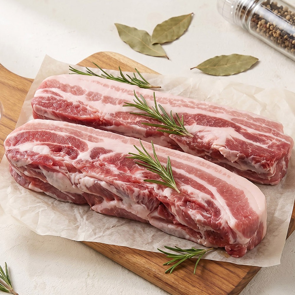 파파네정육점 통삼겹살, 수육용, 1kg, 1개 상품 이미지 1