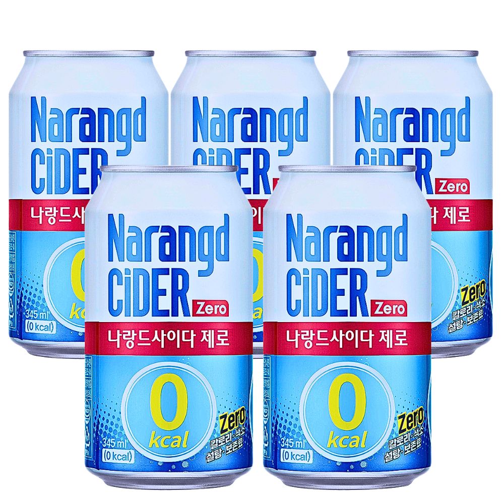 동아오츠카 나랑드사이다 제로, 오리지널, 345ml, 24개 상품 이미지 1