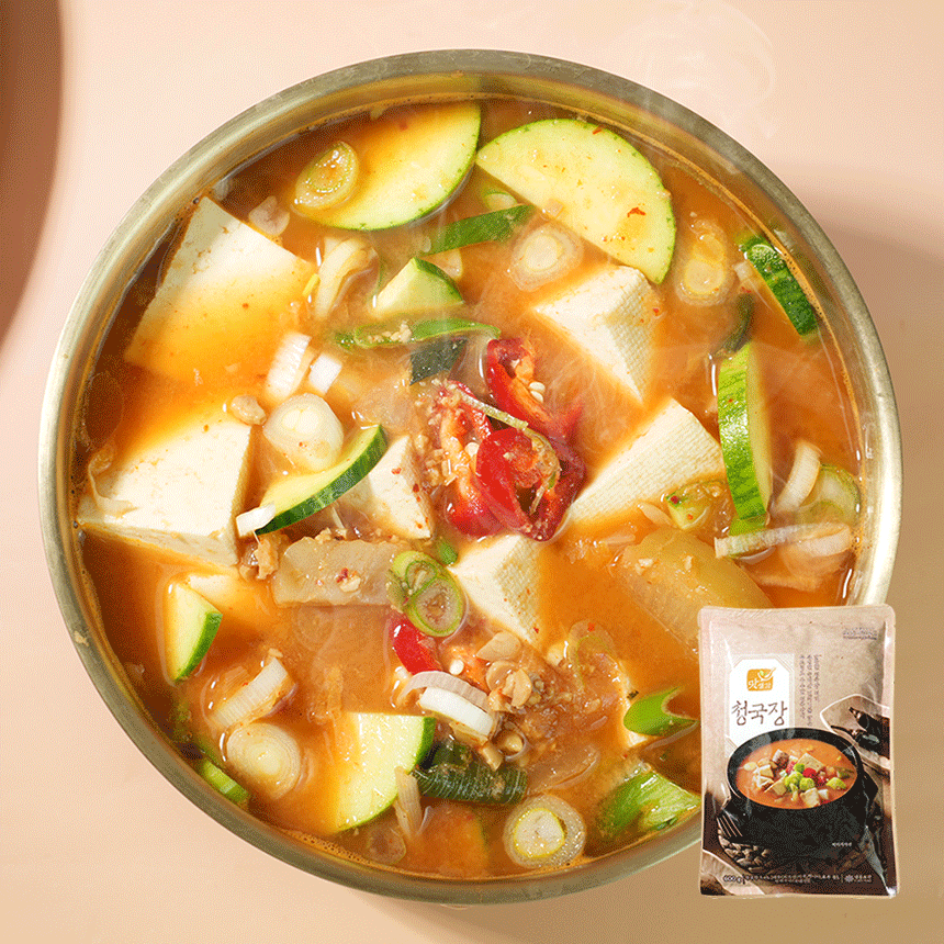 맛생각 전통 청국장, 600g, 4개 상세 이미지 4