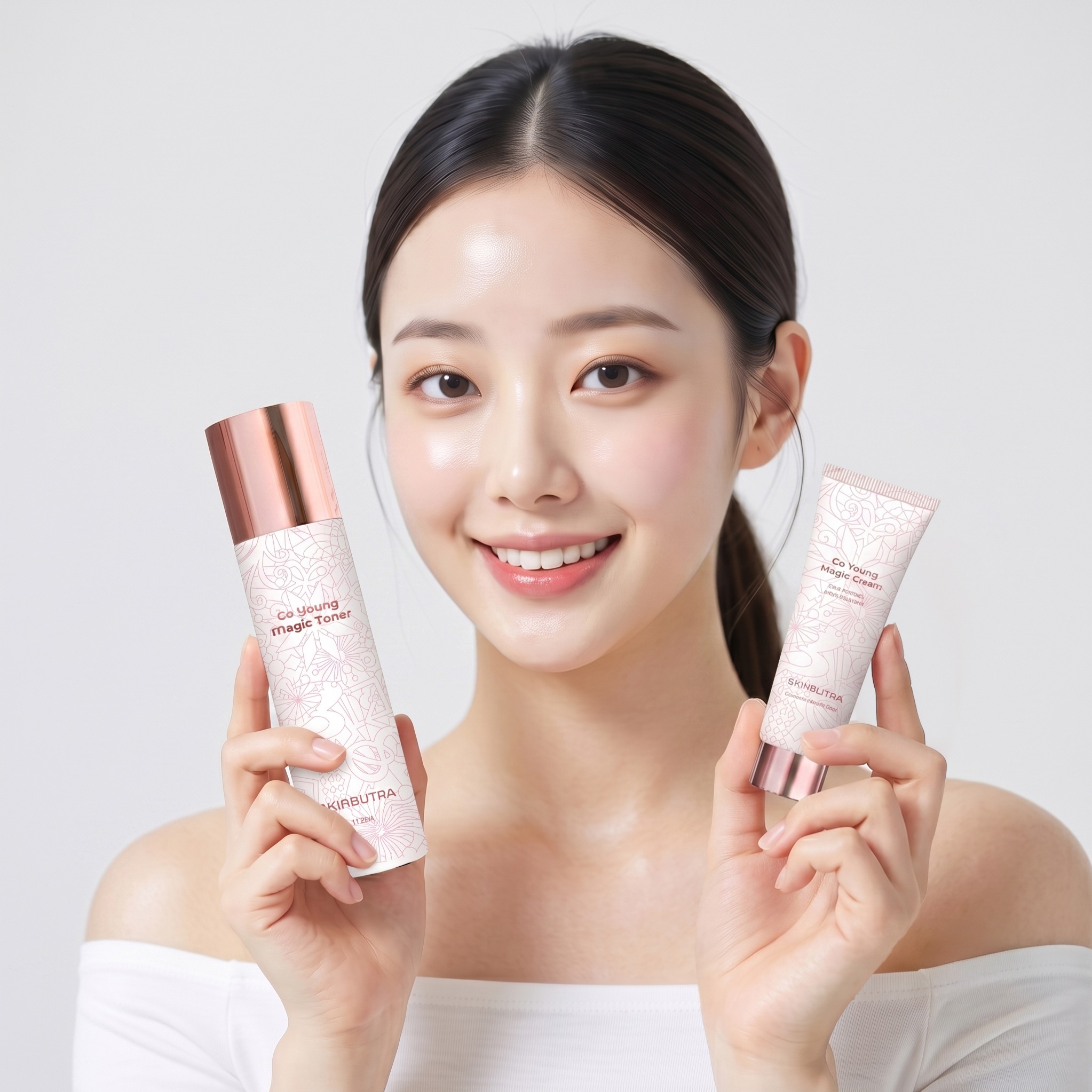 스킨부탁 고 영 매직 토너, 120ml, 1개 + 고 영 매직 크림, 50ml, 1개 상품 이미지 1
