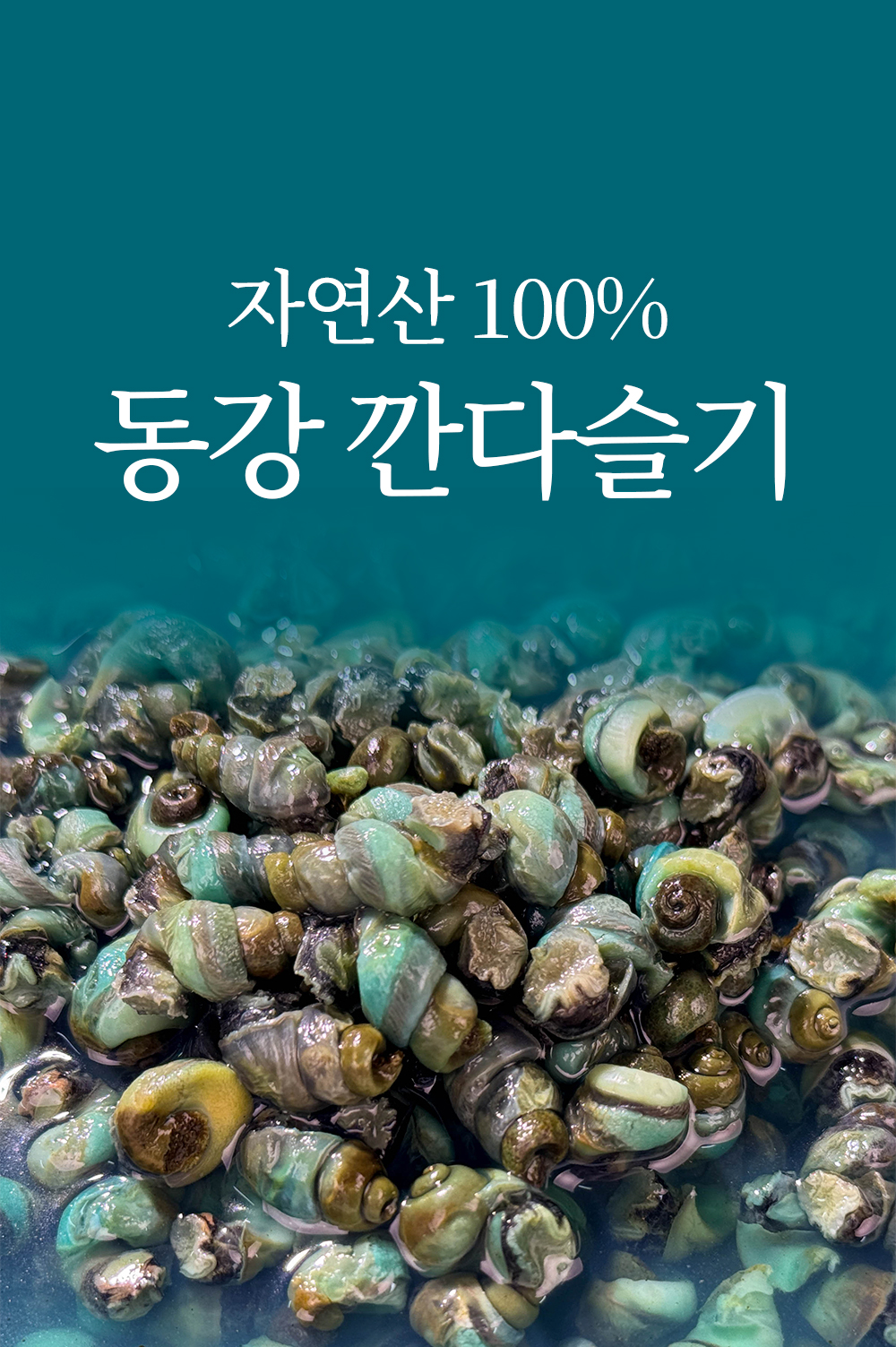 동강 자연산 손질 깐다슬기, 300g, 3팩 상세정보 5