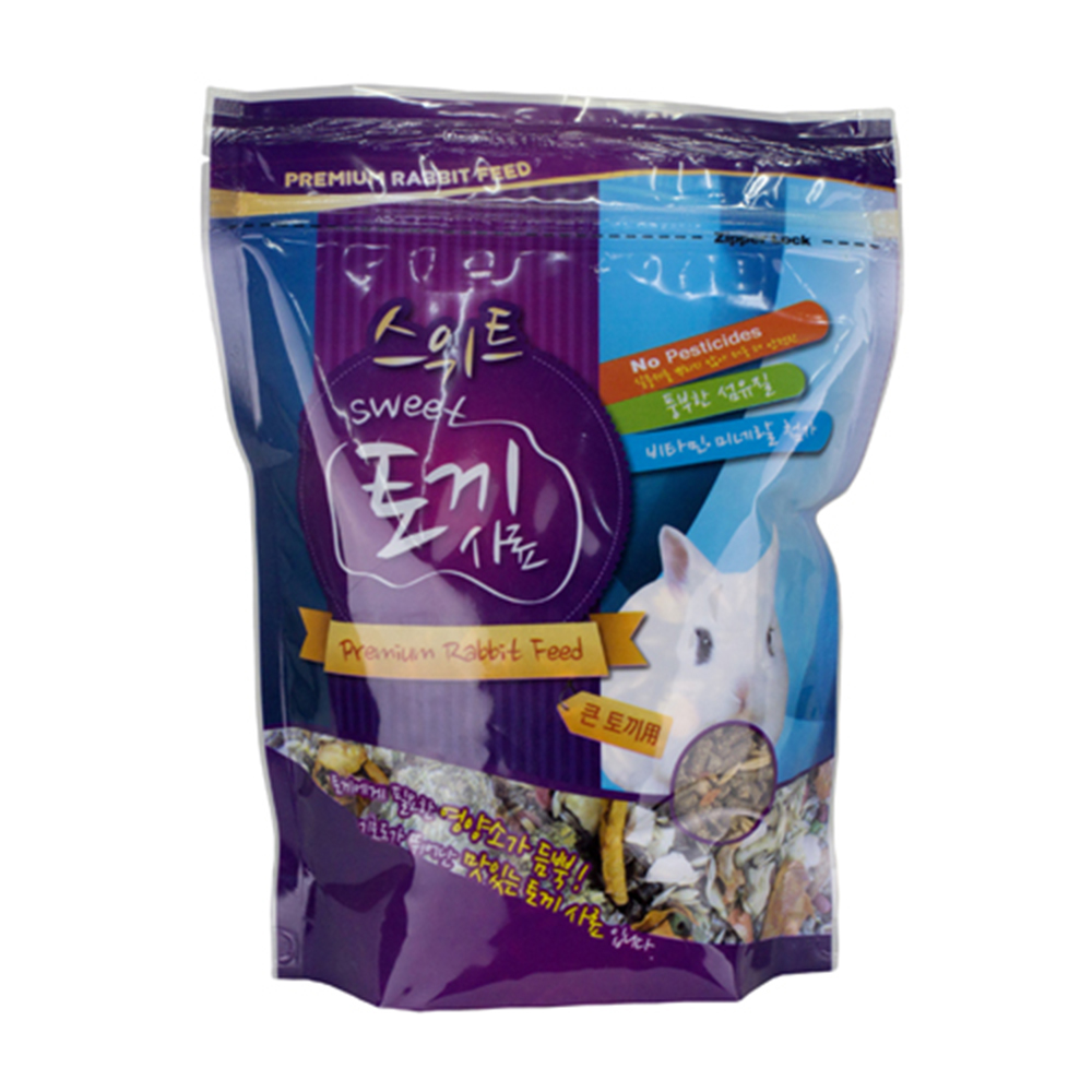 부산사료 토끼사료, 750g, 1개