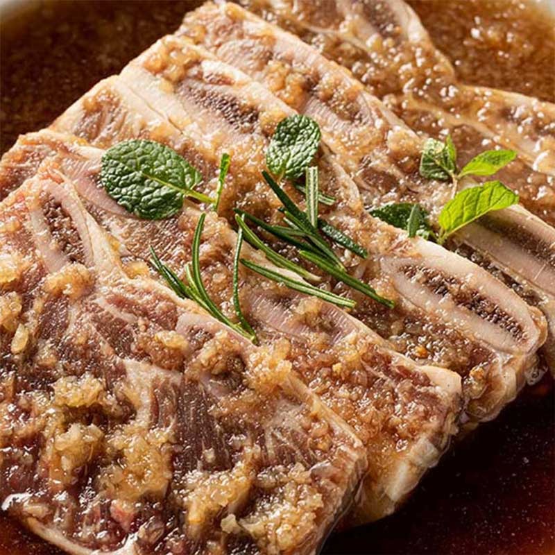 오세득쉐프 미국산 한입 양념 LA갈비, 400g, 3개