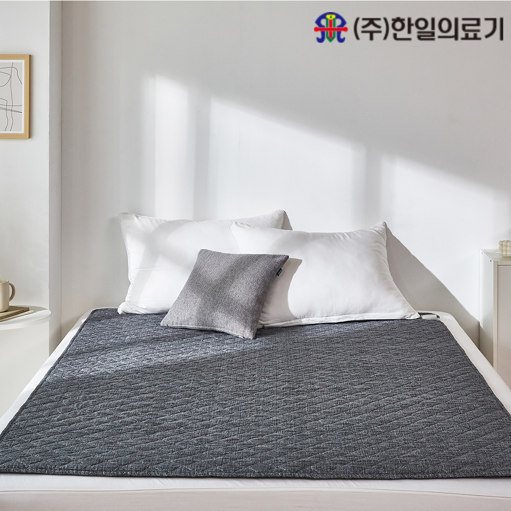 한일의료기 원적외선 탄소 전기요, 에쉬그레이, 싱글(1인용), 1개