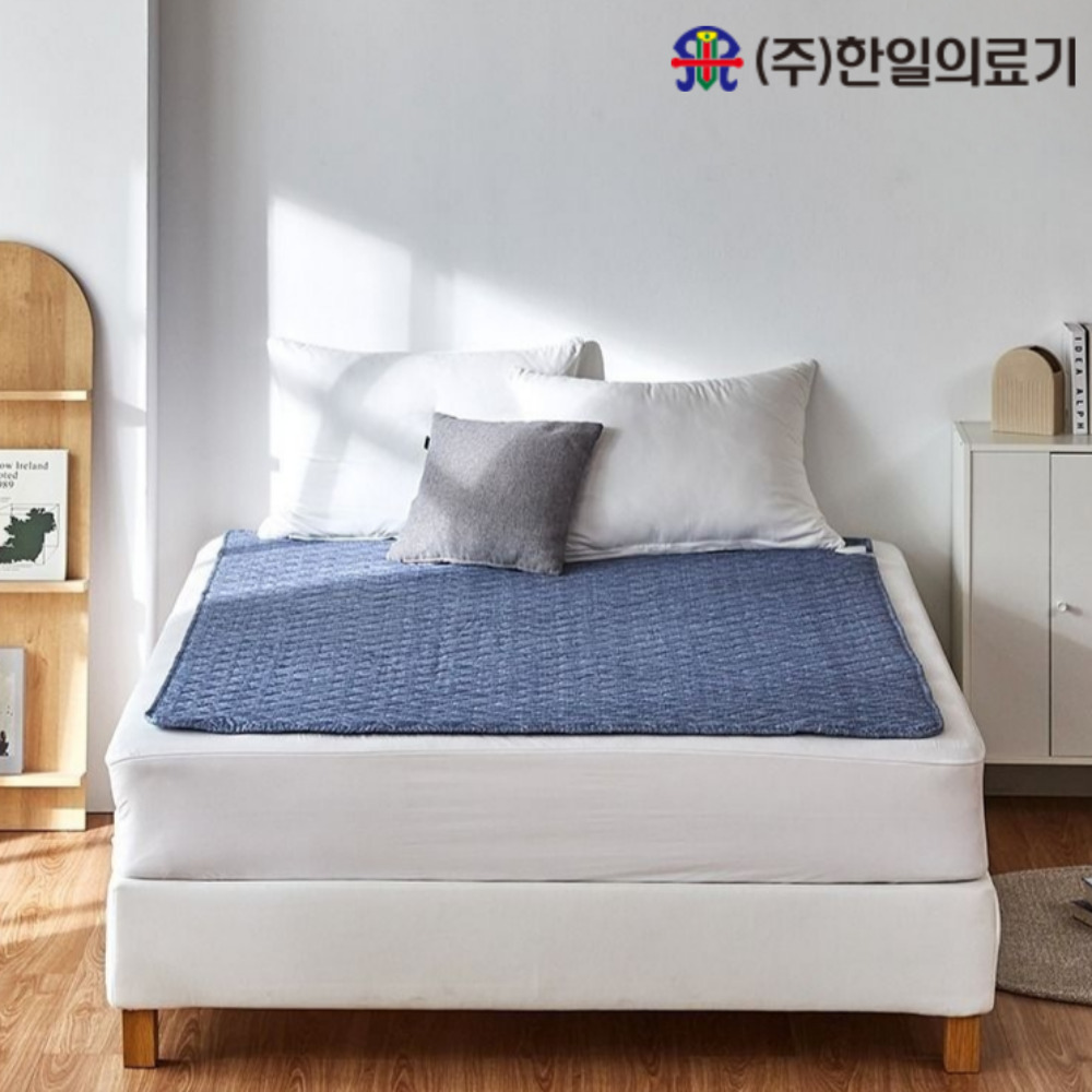 한일의료기 원적외선 탄소 전기요, 에쉬네이비, 싱글(1인용), 1개