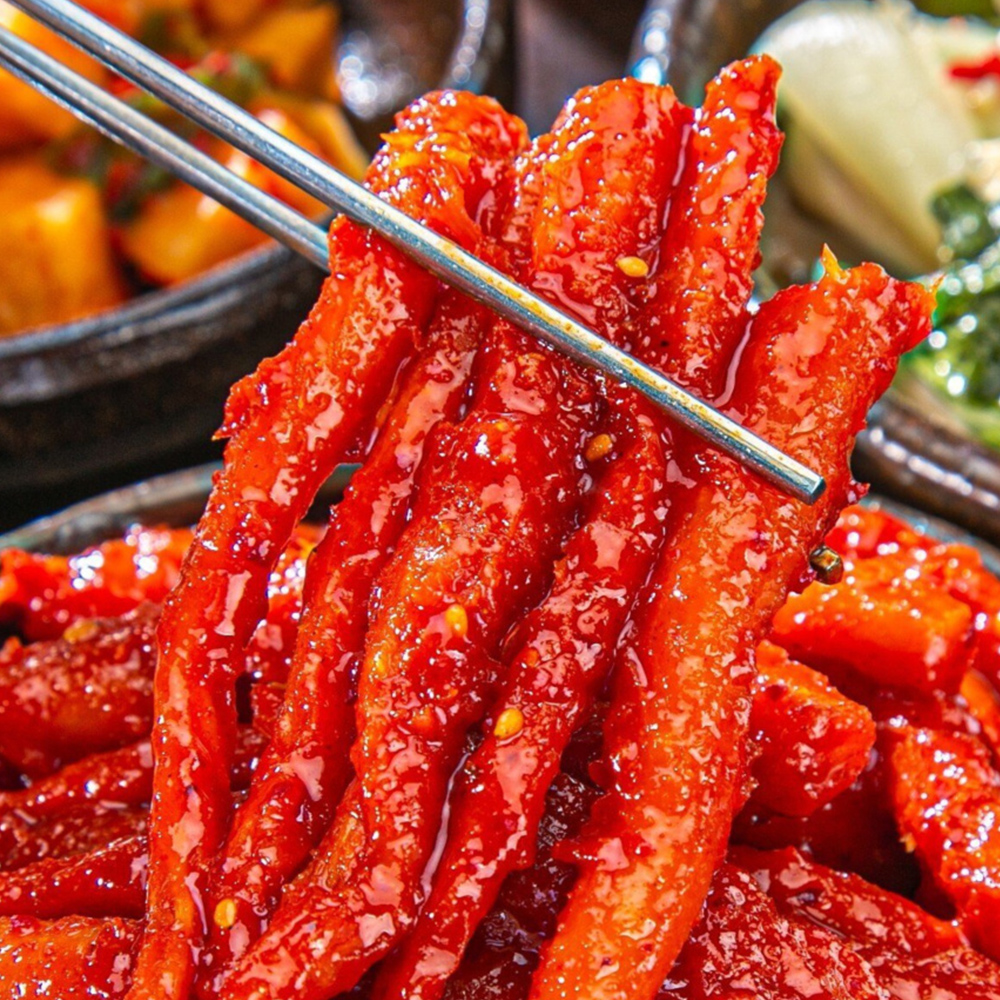 청춘농가 한라산 더덕무침, 500g, 1개 상품 이미지 1