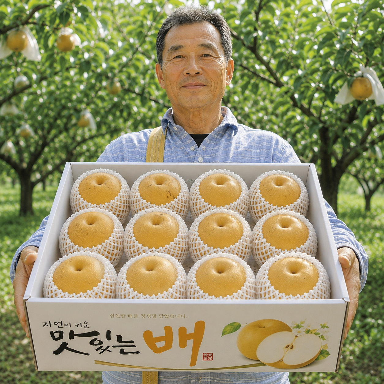 햇 나주배, 5kg, 1박스