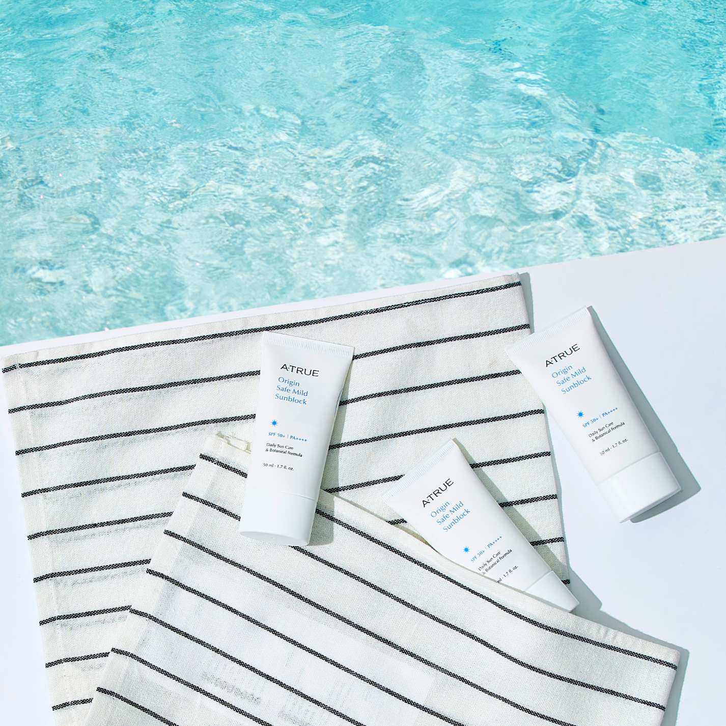 A-TRUE 오리진 세이프 마일드 선블록, SPF50+/PA++++, 50ml, 1개 상품 이미지 1