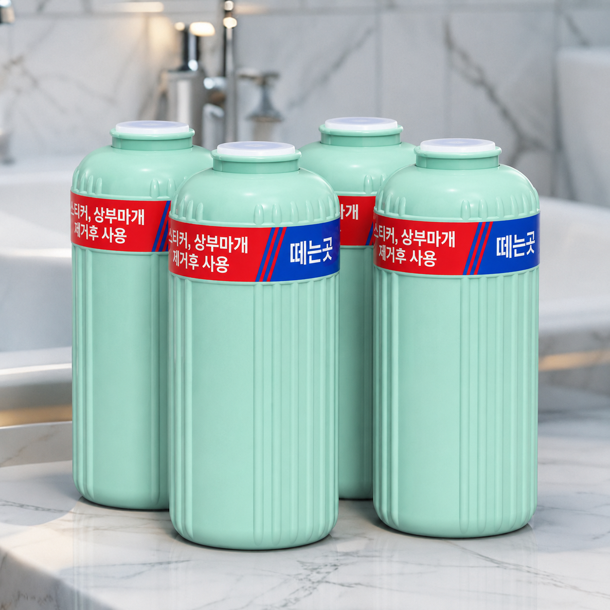 자동 변기세정제 맥스, 320g, 4개