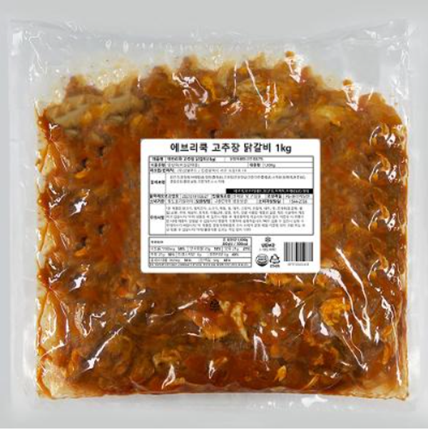 에브리쿡 고추장 닭갈비, 1kg, 1개 상세 이미지 4