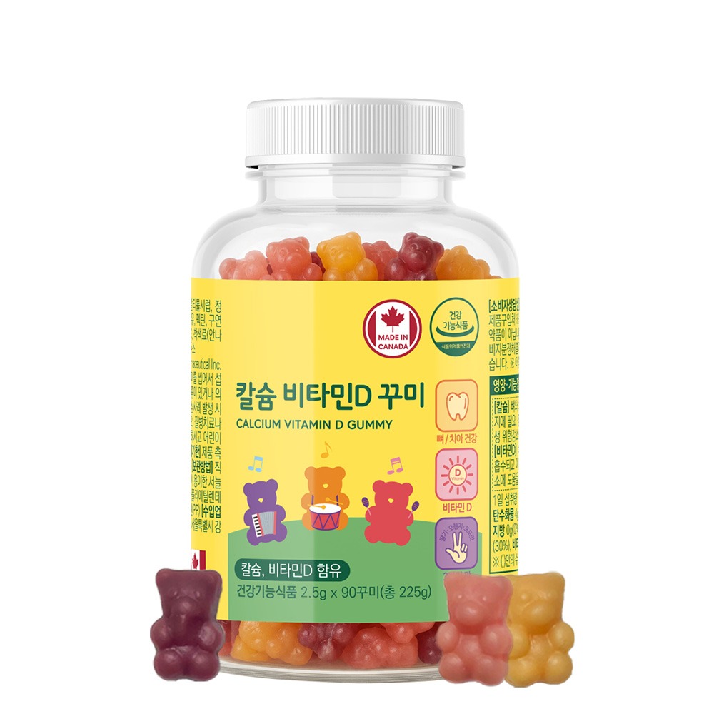 네이처그랜드 칼슘 비타민D 꾸미, 90개입, 1개