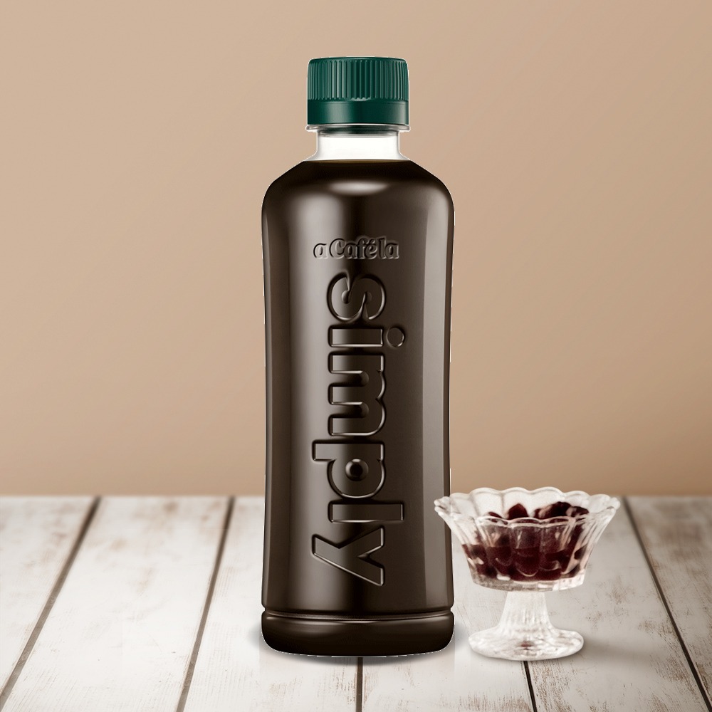 빙그레 아카페라 심플리 디카페인 아메리카노, 무라벨, 400ml, 20개