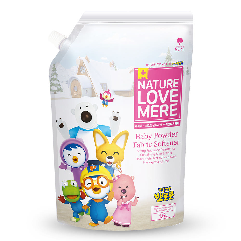 네이쳐러브메레 울트라 젤 아기세제, 1.5L, 4팩 + 유연제, 1.5L, 4팩 상세 이미지 4