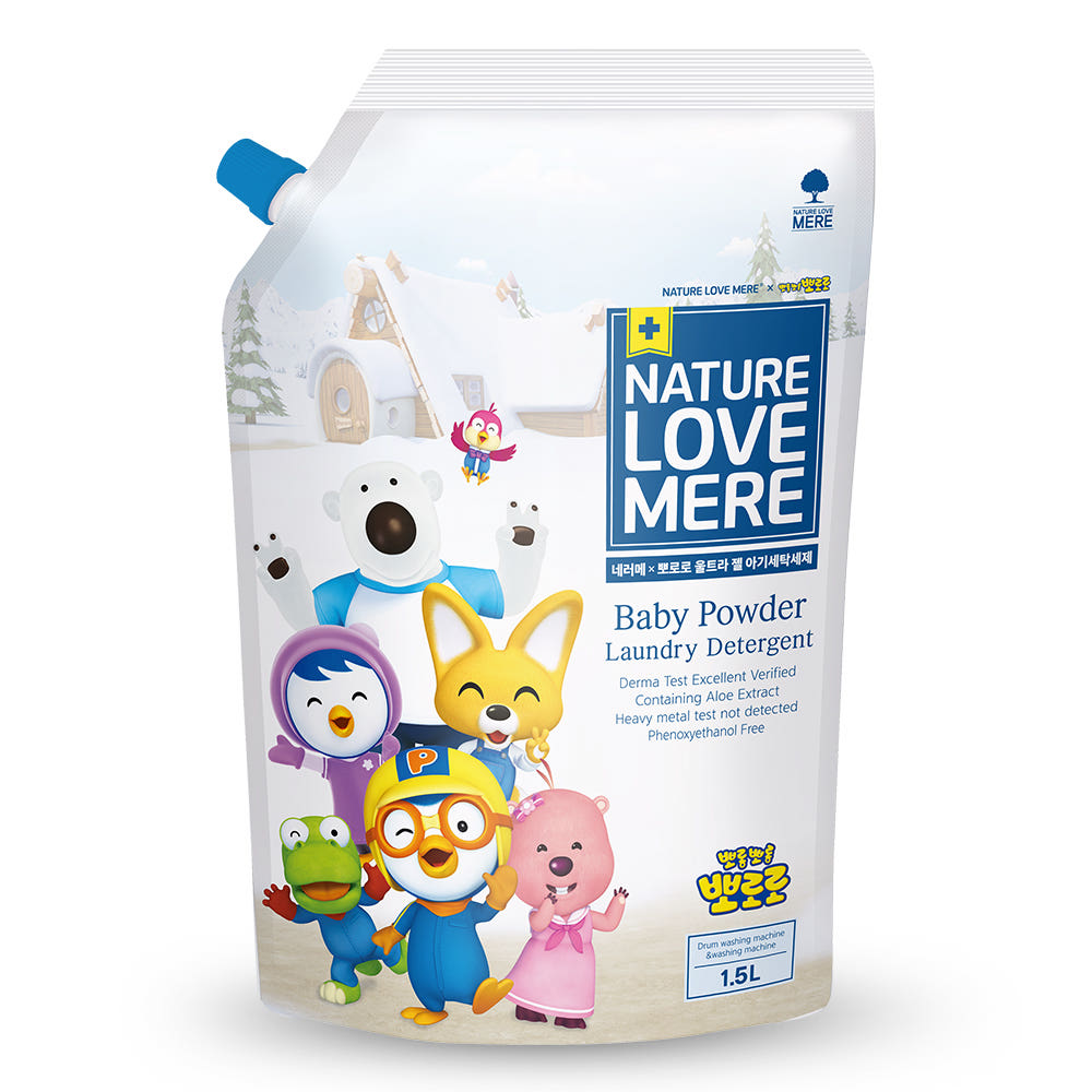 네이쳐러브메레 울트라 젤 아기세제, 1.5L, 4팩 + 유연제, 1.5L, 4팩 상세 이미지 2