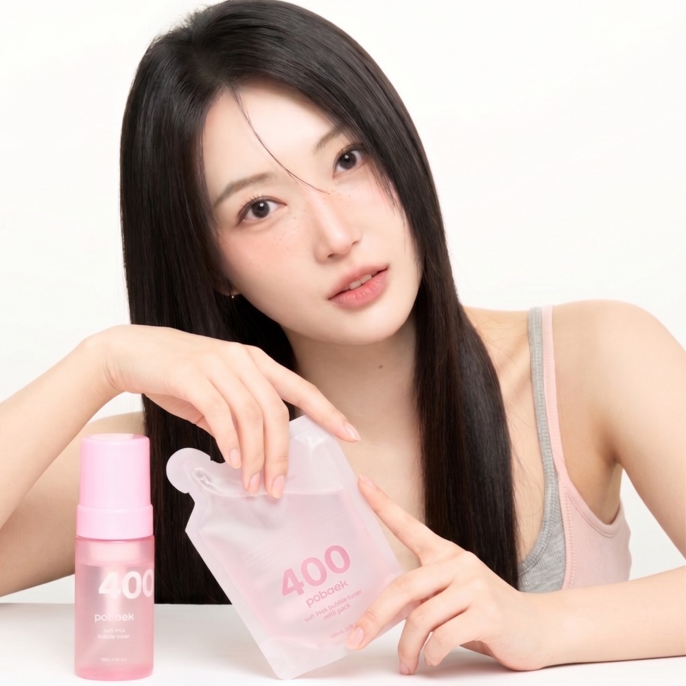 포백 소프트 PHA 버블토너 리필팩, 100ml, 1개 상품 이미지 3