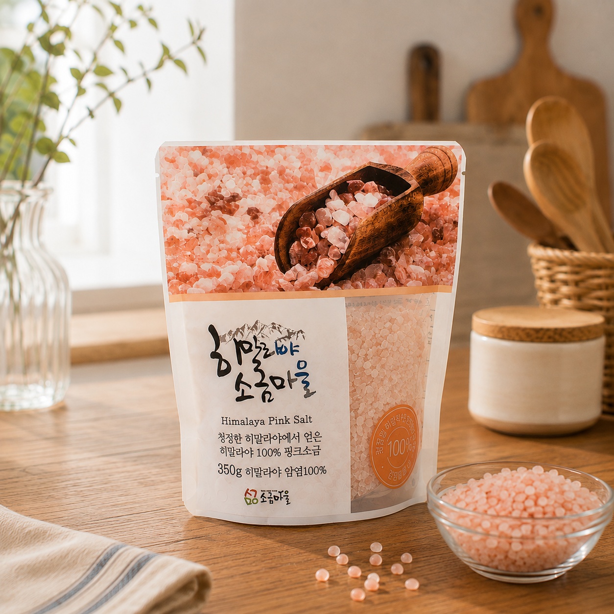 히말라야 소금마을 핑크솔트, 350g, 1개 토스쇼핑 특가