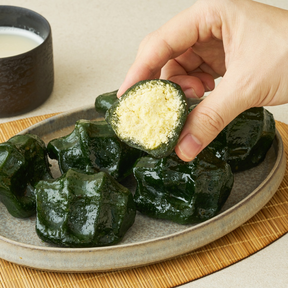 밀레의공방 주먹 쑥송편, 녹두 1kg + 흑임자 1kg, 1세트 상품 이미지 4